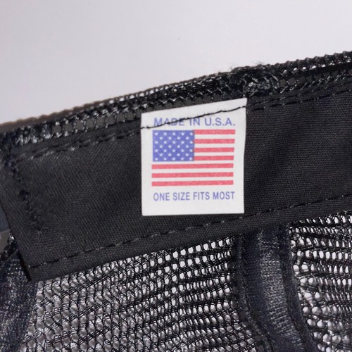 Pennsylvania Prison Guard Baseball Cap Vintage Black Made in USA - Picture 6 of 7