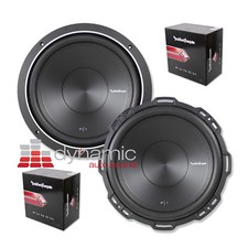 (2) Rockford Fosgate P1S4-12 P1 Punch Series 12" 4-Ohm Subwoofers SVC Sub NEW