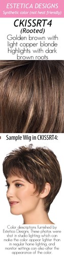 BLAZE Wig by ESTETICA, *ALL COLORS!* Lace Front, Mono Part Genuine, New - Picture 34 of 42