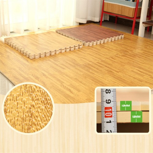 24" x 24" Waterproof Interlocking Foam Floor Tile Mats Home Equipment Office Gym - Picture 9 of 18