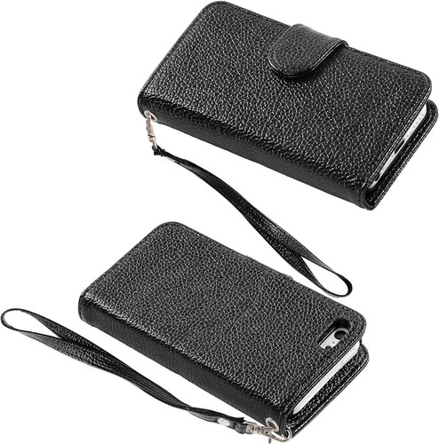 Wallet Case for Iphone 5, for Iphone 5S, for Iphone SE 2016, PU Leather Protecti - Picture 3 of 8