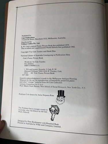 The World Edition of Cole's Funny Picture Book ,SIGNED by Hank Ebes,Cole Turnley - Picture 7 of 12