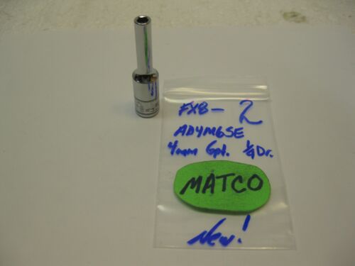 Matco Silver Eagle tools 1/4" drive 4mm metric Deep Socket AD4M6SE New! - Picture 2 of 8