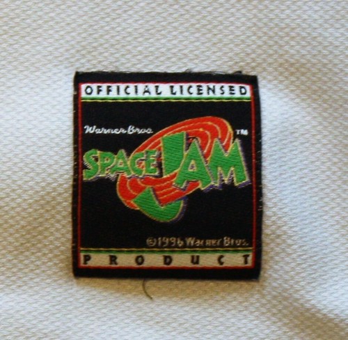 Nutmeg Space Jam 1996 // Tune Squad Basketball tank // 1 // Bugs bunny // Size M - Photo 2/6