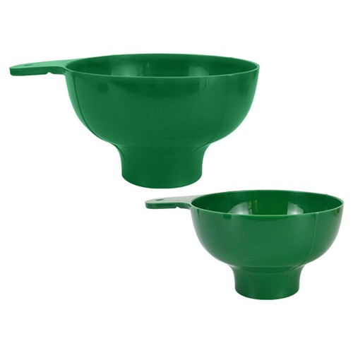 2PCS Plastic Wide Mouth Seasoning Funnel Kitchen Mason Jars Canning Funnels