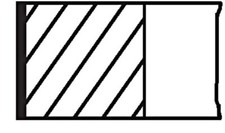 Piston Ring Kit MAHLE Fits OPEL SAAB Astra F Calibra A Omega B Vectra 630550