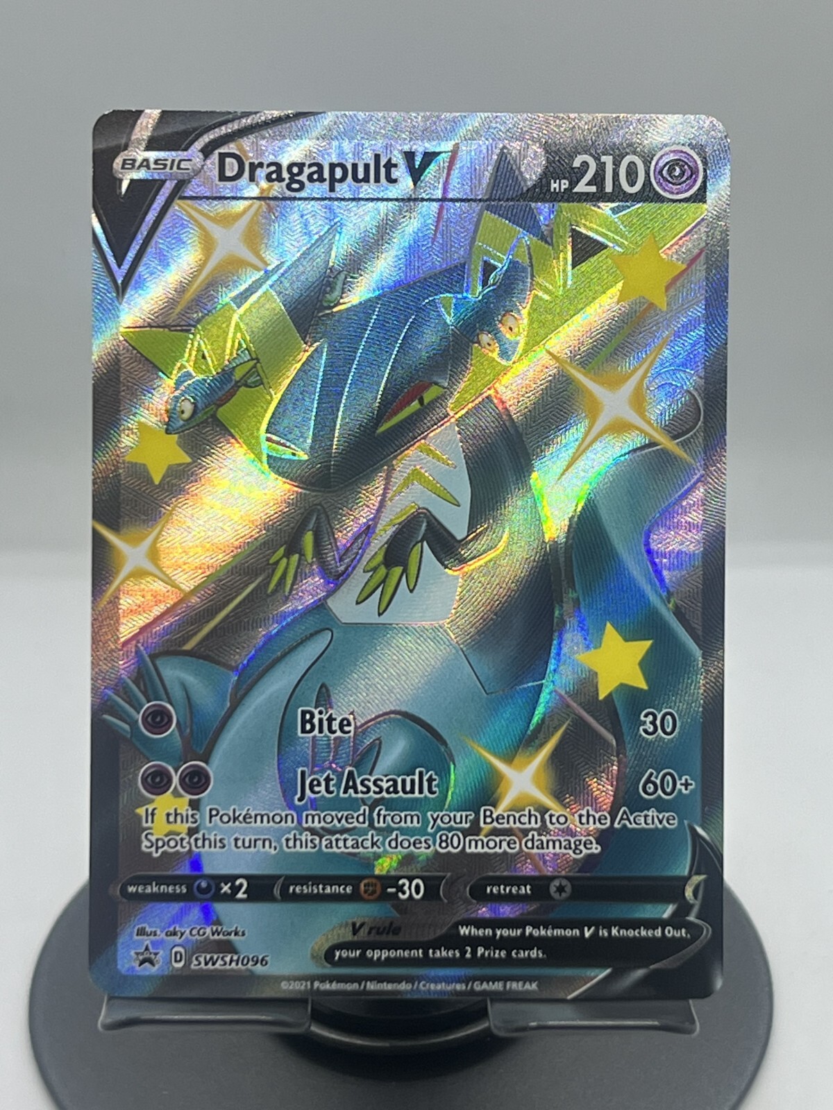 Pokemon TCG Dragapult V SWSH096 Sword & Shield Promo Cards NM