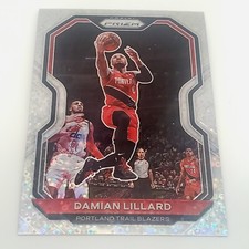 2020-21 Panini Prizm Fast Break #173 Damian Lillard: Portland Trail Blazers