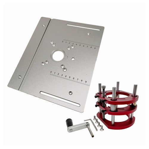 Aluminum Alloy Router Lift Table Woodworking Router Table 64-66mm For Drilling - Picture 14 of 15