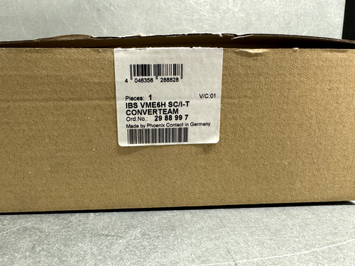 PHOENIX CONTACT 2988997 IBS VME6H SC/I-T CONVERTEAM COMMUNICATION INTERBUS - Bild 2 von 3