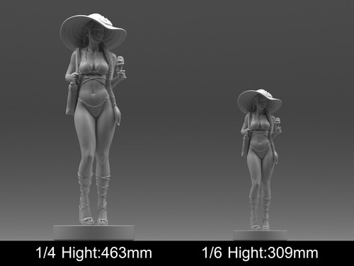 Cammy P5 unbemalte unmontierte Resin 3D gedruckte Modellfigur NSFW KIT - Bild 14 von 18