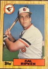 1987 Topps - Cal Ripken #784 