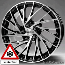 18 Zoll GT3 Alufelgen 8x18 5x114,3 ET45 schwarz poliert für Chevrolet und Opel