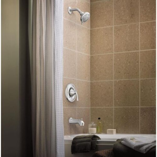 MOEN Darcy 82550 Single-Handle Tub & Shower Faucet in Chrome - Afbeelding 2 van 3