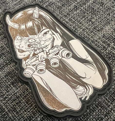 White Phosphor "GPNVG Girl" Oozy Patch - Bild 2 von 2