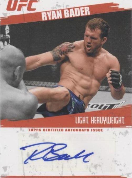2009 Topps UFC - Ryan Bader #FA-RB - 1 of 1