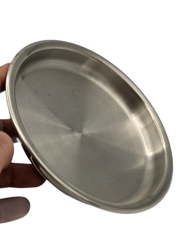 Tapa de repuesto para olla United Surgical Steel Company de colección ~ mango negro de 6 3/8 pulgadas - Imagen 3 de 4