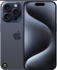 Apple iPhone 15 Pro - 1 TB - Blue Titanium (Unlocked with tik tok pre installe )