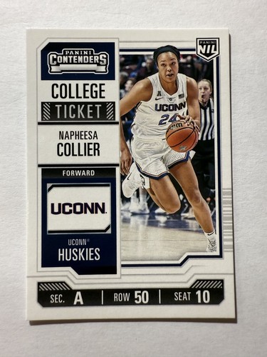 Boleto universitario #31 Panini NIL UConn Collegiate Napheesa Collier 2024-25 - Imagen 2 de 3