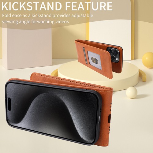 For Asus ROG Phone 9 Pro, Luxury Vertical Up-Down Leather Wallet Soft Case Cover - Picture 10 of 26
