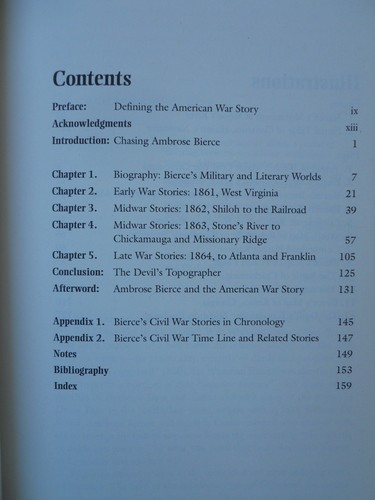 The Devils Topographer by Robert Owens about Ambrose Bierce - Imagen 4 de 4