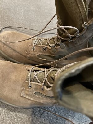 Belleville Boots Goretex Size 6.5 W Tan Military Vibram Sole