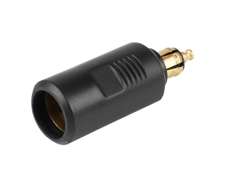 Адаптер MIT DIN-STECKER И Euro-BUCHSE 12V 24V 16A KURZ DIN/ISO PKW LKW Moto...
