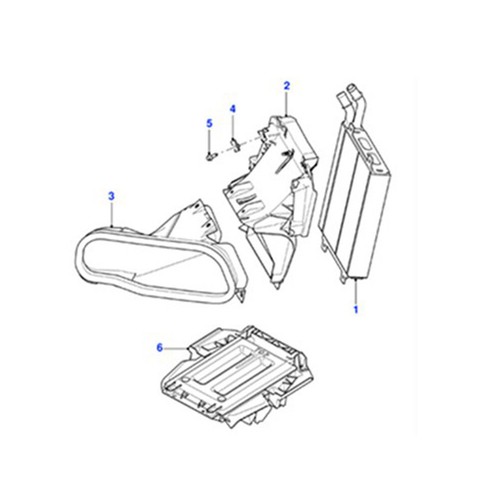 Radiator Auxiliary Cooling Air Duct C2Z13160 For Jaguar XF 2009-2015 - Picture 11 of 12