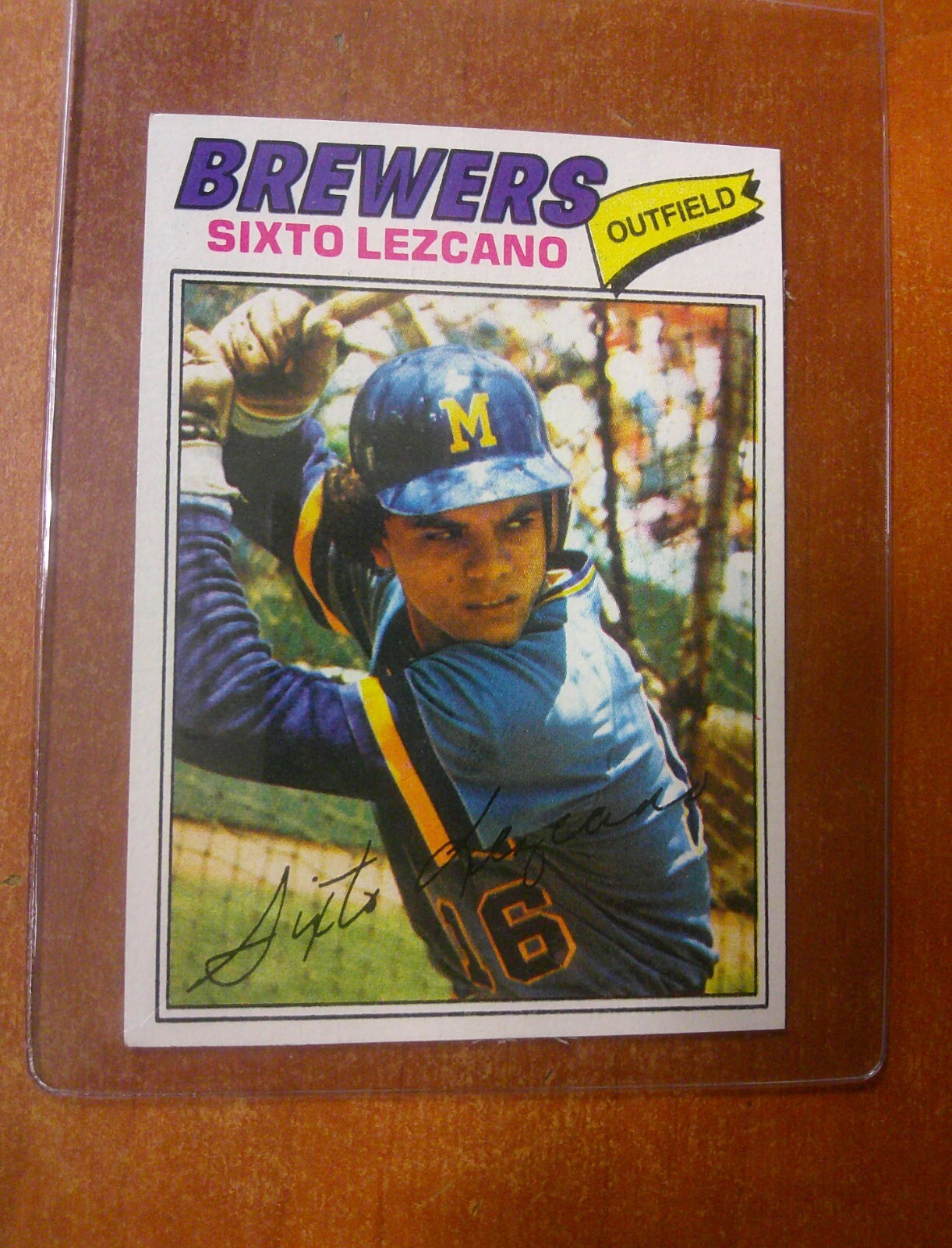1977 Topps - Sixto Lezcano #185 - MINT - PACK FRESH 🔥