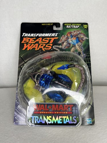Transformers Beast Wars Transmetals Rattrap 1999 Action Figure NEW Wal-Mart Excl - Picture 2 of 14