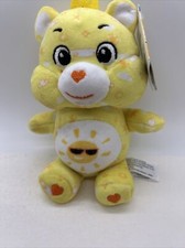 NEW 2020 Care Bears 6" Mini Plush Danglers Backpack Clips Funshine Bear NWT