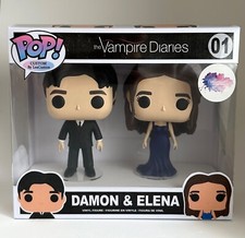 Damon &amp; Elena - Pack Figurines - The Vampire Diaries