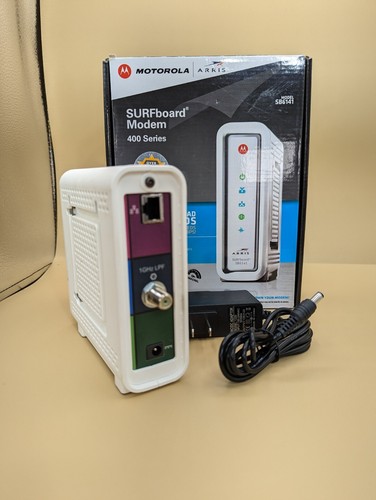 Motorola ARRIS SURFboard SB6141 Docsis 3.0 Cable Modem 400 Series. G - Picture 6 of 6