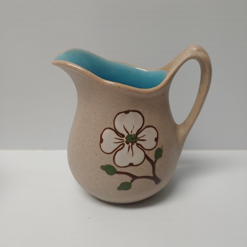 Williamsburg Pottery Salt Glazed Stoneware Pigeon Forge Pitcher Creamer Lot Of 2 - Picture 10 of 18