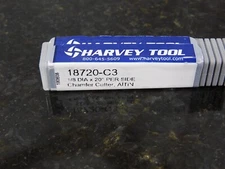 Harvey Tool 1/8" Carbide Chamfer Cutter AlTiN Coated 20° Per Side Pointed End