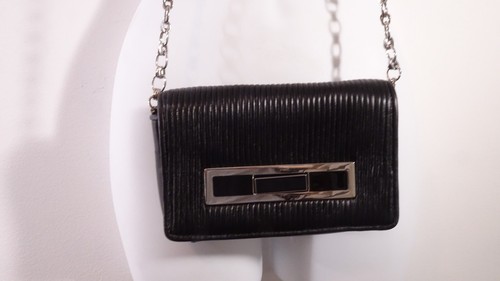 Bolso Bandolera Theyskens' Theory Para Mujer Cuero Cosido Llavero en Mano Nuevo con Etiquetas 695 - Imagen 6 de 12
