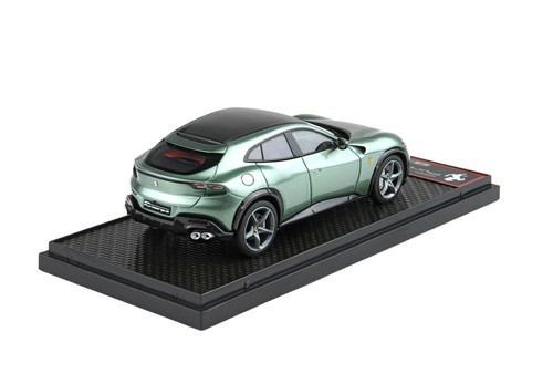 BBR BBRC272PLF 1/43 Ferrari Purosangue Verde Dora / Carbono Fibra Techo Limitado - Imagen 4 de 6