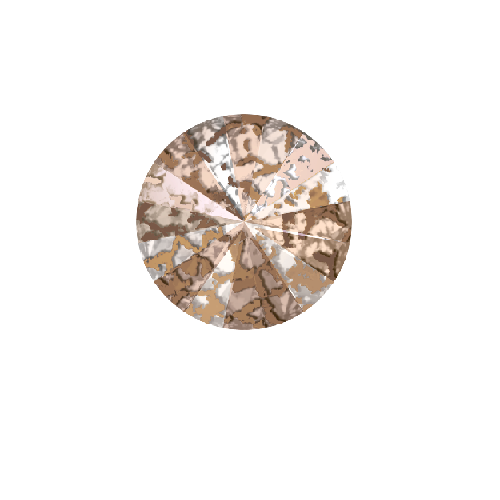 Glam Ohrringe mit Swarovski Rivoli Kristallen 14 mm Handgefertigt in Deutschland - Bild 60 von 73