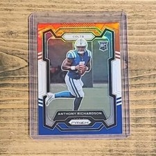 2023 Panini Prizm Anthony Richardson (RC) Red White & Blue Prizm #343 