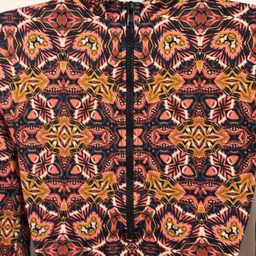 Sun Tribe Surf Body Suit by Billabong. Sz Small. Zip Front - Bild 5 von 7