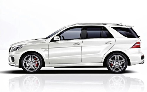 Genuine Set Splash Guards Mud Flaps FOR 2012-2015 Mercedes Benz ML63 ML AMG - Picture 8 of 8