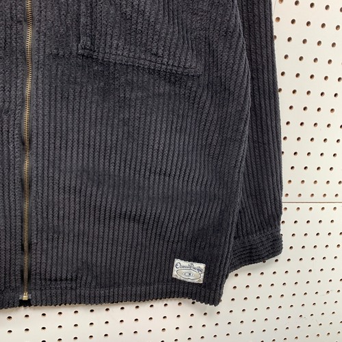 NEW Ocean Pacific Corduroy Zip Jackety Mens Large Black Pocket NWT 25x31 - Picture 4 of 16