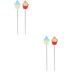 2 PCS Kuchentester Nadel Kuchenteststift Aus Edelstahl Backwerkzeug