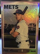 2019 Topps Heritage High Number Pete Alonso Refractor /569 RC THC-519