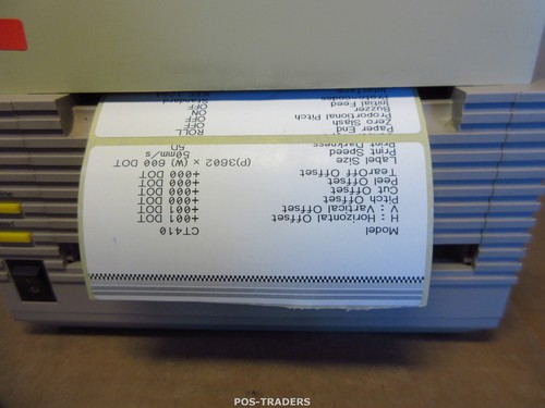 SATO CT410TT-C EX2 Parallel Thermal 104mm Label Printer Drucker LOOSE TOP COVER - Bild 2 von 5