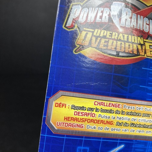 Power Rangers Operation Overdrive Black Light Action Power Ranger Figure Bandai - Picture 11 of 11