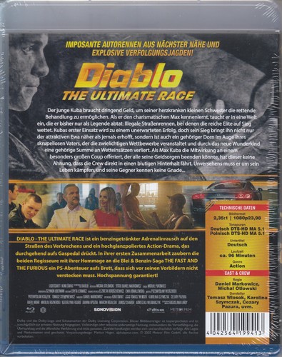 Diablo The ultimate Race Benzin im Blut. Siegen um jeden Preis! Video Blu-Ray - Imagen 2 de 2