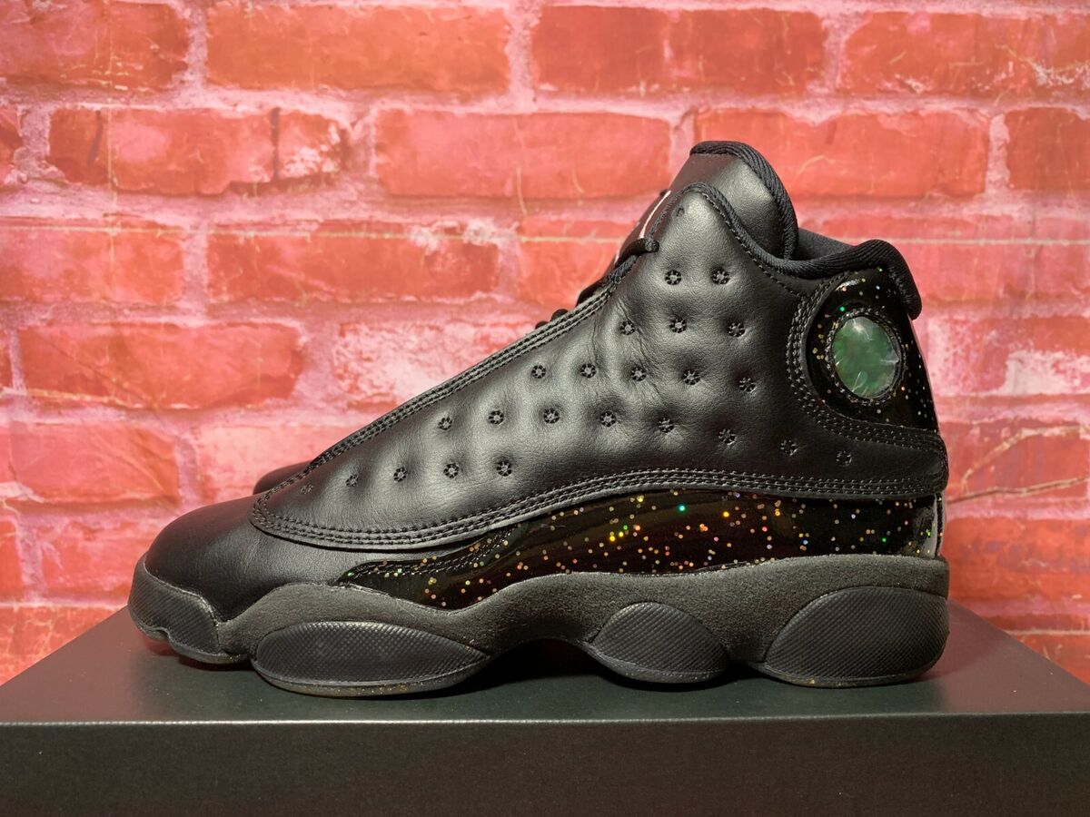 NIKE AIR JORDAN 13 RETRO GS BLACK METALLIC GOLD DC9443-007 NIKE AIR JORDAN 13 RETRO GS BLACK METALLIC GOLD DC9443-007