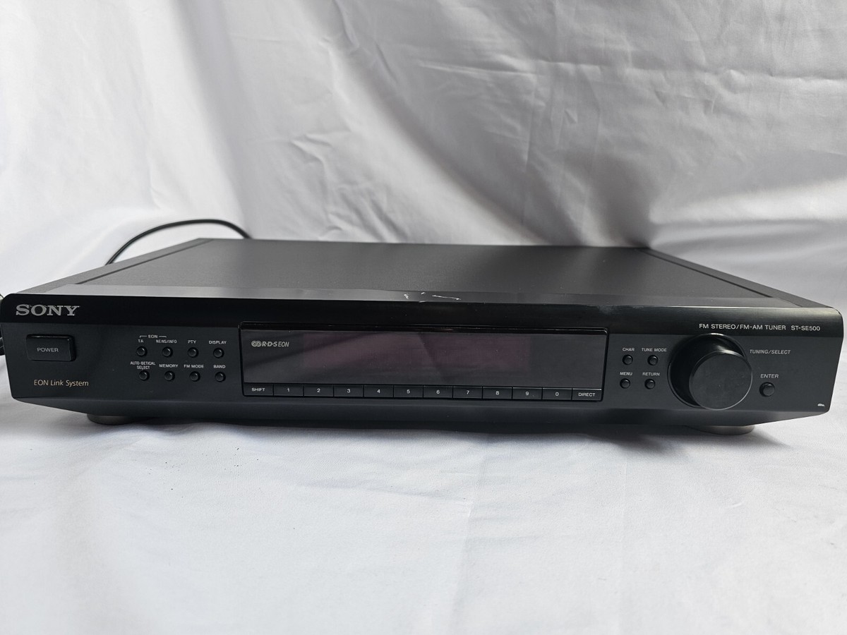 ★動作確認済み★ Sony ST-S500 FM/AM　ステレオチューナー Sony ST-S500 FM/AM ステレオチューナー - メルカリ