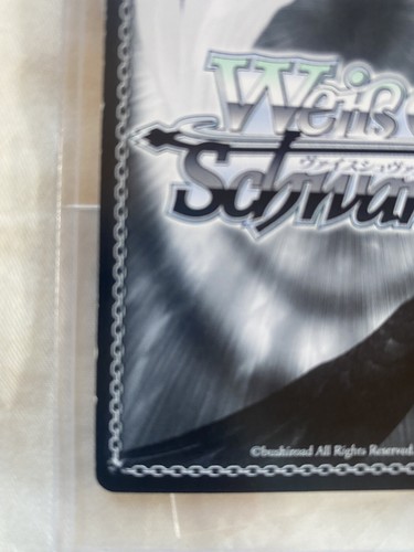 Signed Weiss Schwarz Toaru Index Railgun RG-W10-101TD Uiharu FOIL - Picture 10 of 10